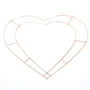 Open Heart Wire Frame 38cm