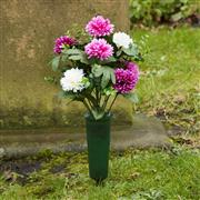 Everlasting Blooms Grave Vase Spike