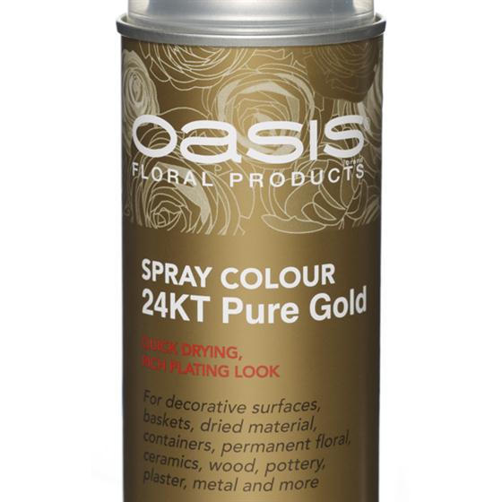 24k Pure Gold Floral Spray Paint Colour Oasis item code 3005355