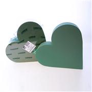 Oasis Ideal Floral Foam Hearts 15 inch Pack of 2