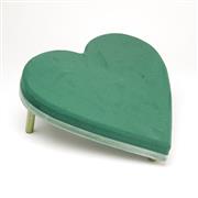 Oasis Ideal Floral Foam Maxlife Ecobase Solid Heart 40cm
