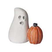 Ghost with Pumpkin Small