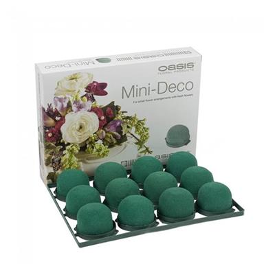 Oasis Ideal Floral Foam Maxlife Mini Deco x12