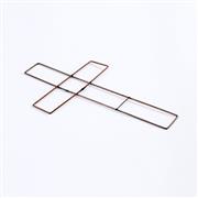 Flat Wire Cross Frame 38cm