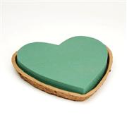 Oasis Biolit Ideal Foam Solid Hearts 27cm Pack of 4