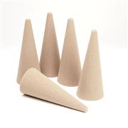 Oasis SEC Dry Foam Cones 20cm Pack of 5