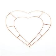 Open Heart Wire Frame 31cm