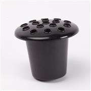 Grave Vase Black Container