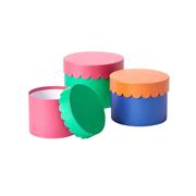 Viva La Vida Scalloped Hat Box