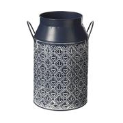 Mosaic Patterned Milk Churn