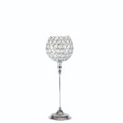 Crystal Globe Candle Holder