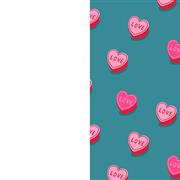 Valentines Day Cards Folding Set B