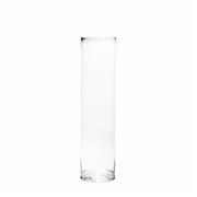 Tall Cylinder Glass Vase 60cm x 15cm