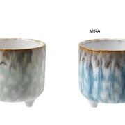Ceramic Footed Pot 14cm