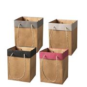 Handtied Folded Top Porto Bags