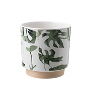 Monstera Ceramic Pot 16cm