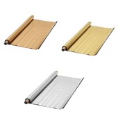 Metallic Tissue Paper Sheets on a Roll
