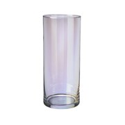 Pearlescent Glass Cylinder 30cm