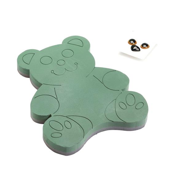 Oasis Sitting Teddy Bear Foam Design Frame Oasis Floral Foam
