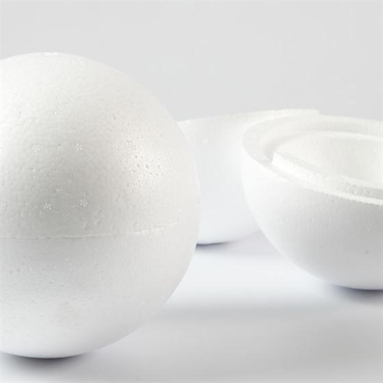 Styropor Solid Spheres Styrofoam Polystyrene Balls Pack of 5 (12cm